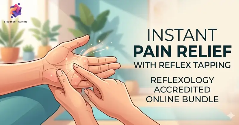 Instant Pain Relief with Reflex Tapping Reflexology Accredited Online bundle