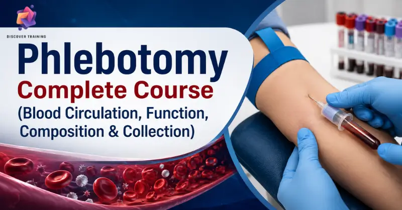 Phlebotomy Complete Course (Blood Circulation, Function,Composition & Collection)