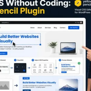 Learn CSS Without Coding Yellow Pencil Plugin