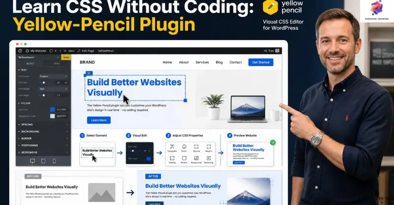 Learn CSS Without Coding Yellow Pencil Plugin