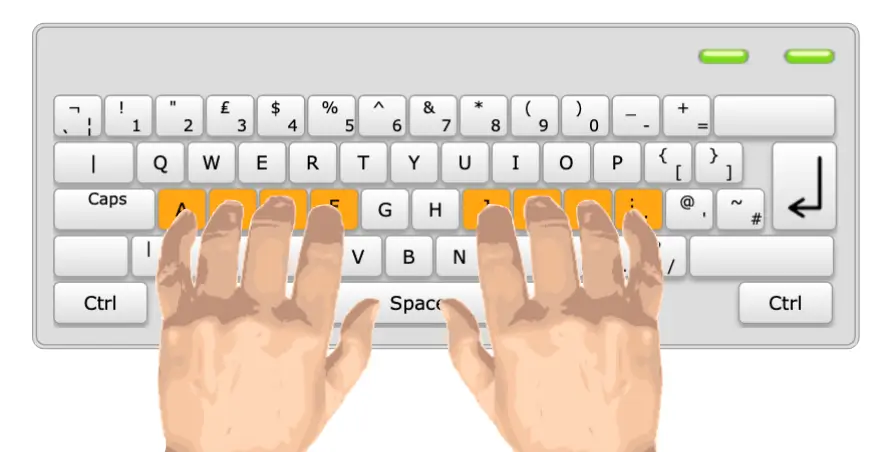 Typing Speed Benchmarks by Profession